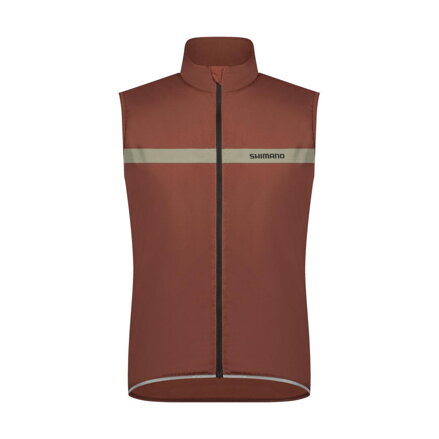 Brezrokavnik EVOLVE WIND INSULATED rjav