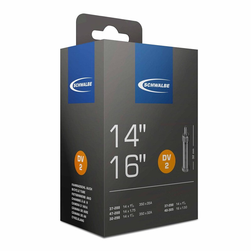 SCHWALBE Zračnica DV2 14 32/47-288/305 EK 32mm 85g SCHWALBE Zračnica DV2 14 32/47-288/305 EK 32mm 85g