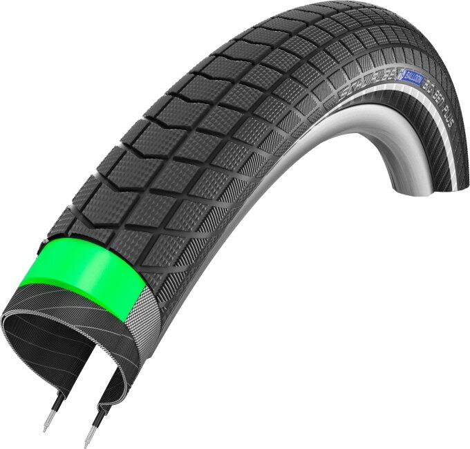 SCHWALBE Guma BIG BEN PLUS (55-559) 26x2.15 Performance 67EPI GreenGuard 925g Black reflex