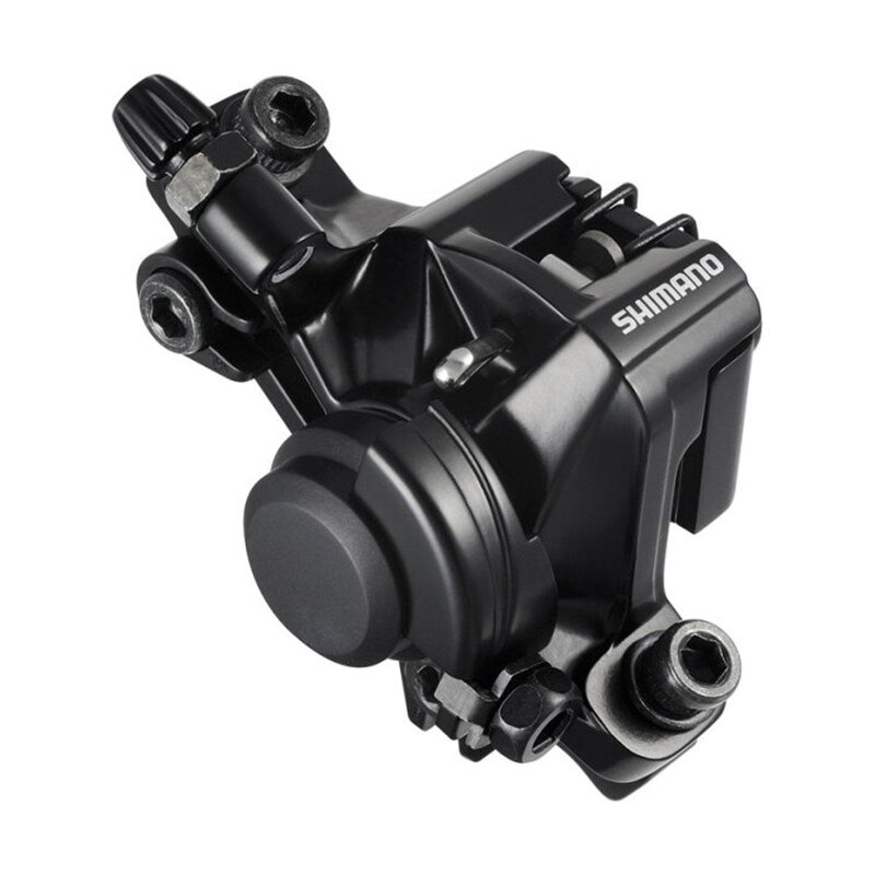 Zavorne čeljusti SHIMANO. BR-M375 mehanski stebriček + plošče B05S Zavorne čeljusti SHIMANO. BR-M375 mehanski stebriček + plošče B05S