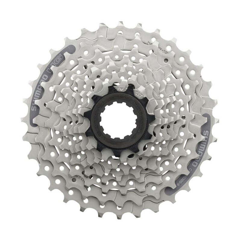 SHIMANO kaseta CS-HG201 9-kolesa 11-36z. srebro SHIMANO kaseta CS-HG201 9-kolesa 11-36z. srebro