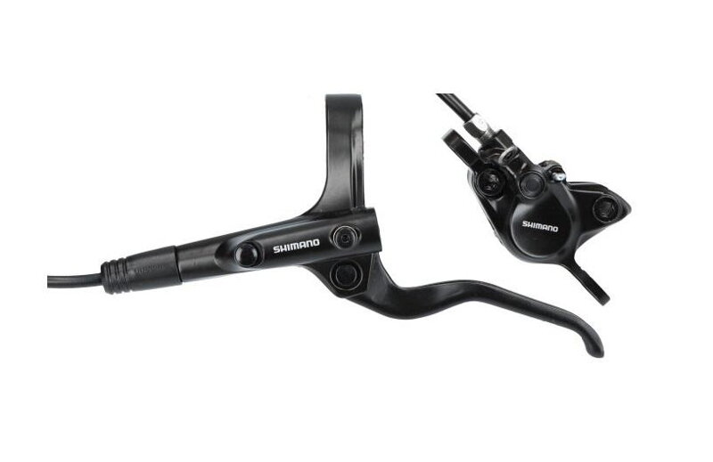 SHIMANO Hidravlična zavora E-MT201 sprednji črni nosilec na stebriček 1000 mm cev + plošča. B05S SHIMANO Hidravlična zavora E-MT201 sprednji črni nosilec na stebriček 1000 mm cev + plošča. B05S