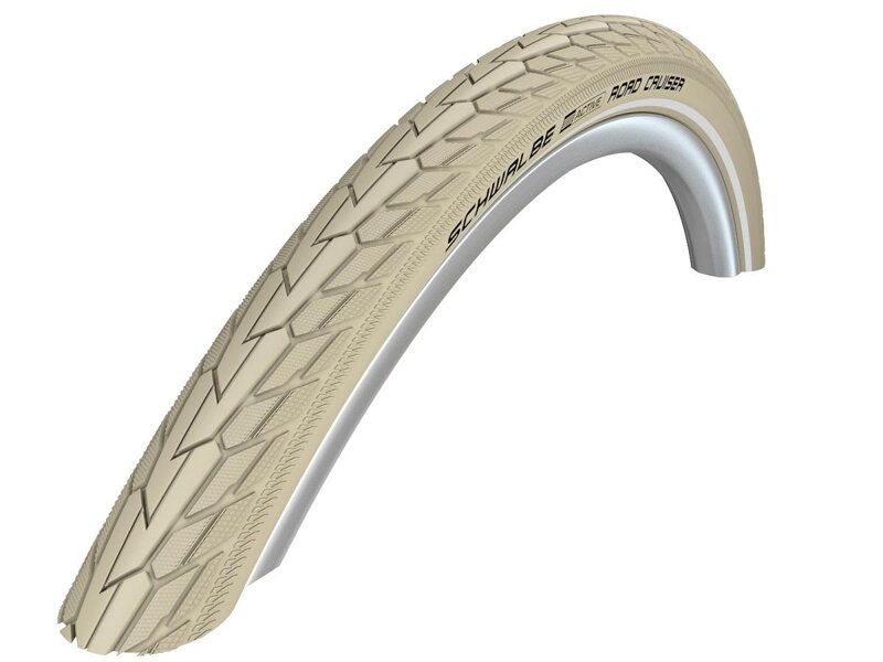 SCHWALBE Guma ROAD CRUISER (42-622) 28x1.60 700x40C Active 50EPI K-Guard 705g Beige reflex