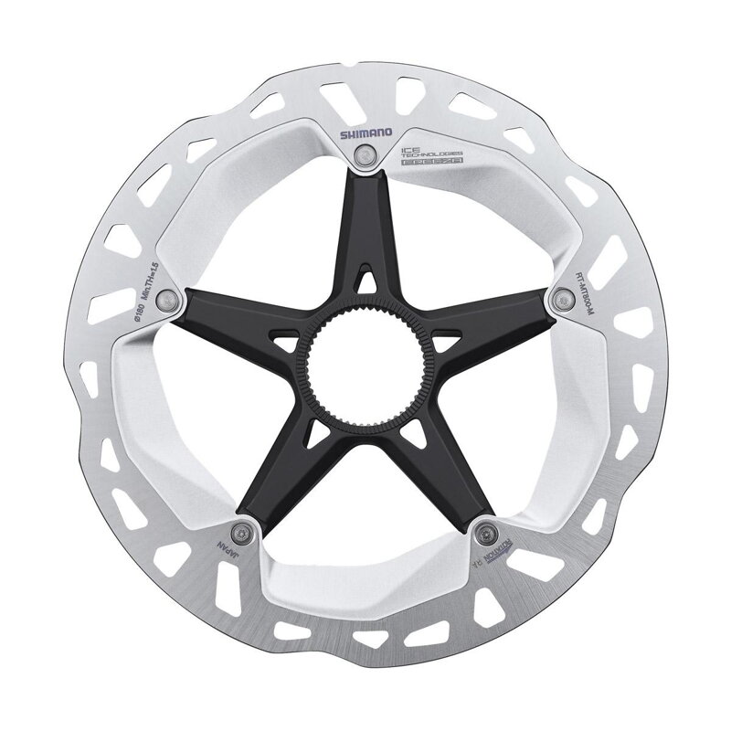 SHIMANO Zavorni disk RT-MT800 180 mm Center Lock Ice Tech (zunanje zategnjen) SHIMANO Zavorni disk RT-MT800 180 mm Center Lock Ice Tech (zunanje zategnjen)