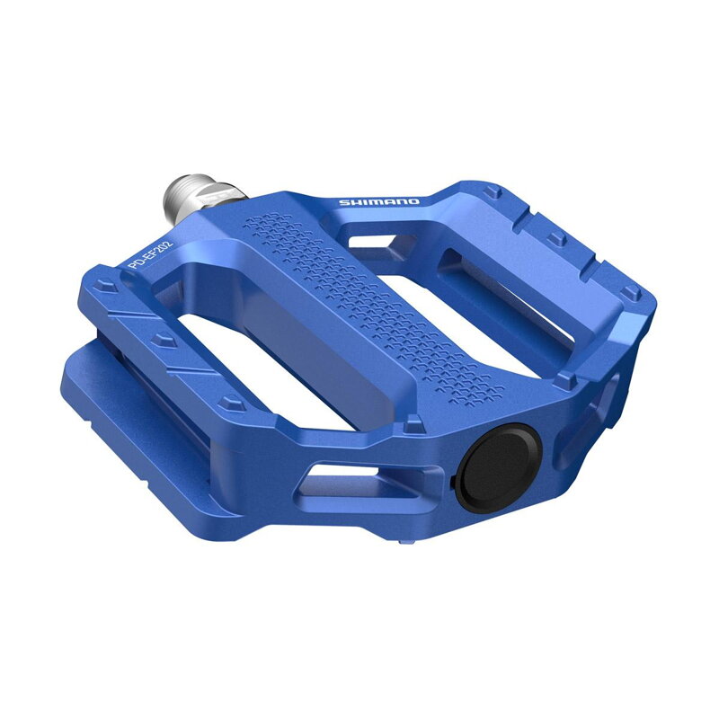 SHIMANO Pedala MTB Flat PD-EF202 modra SHIMANO Pedala MTB Flat PD-EF202 modra