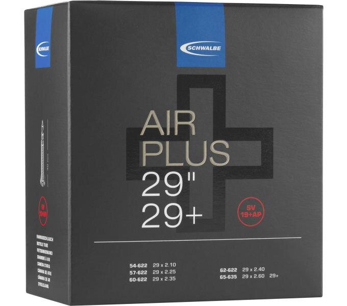 SCHWALBE cev AIR PLUS SV19+AP 29x2,10/3,00 FV (54/65-622) 40mm 420g SCHWALBE cev AIR PLUS SV19+AP 29x2,10/3,00 FV (54/65-622) 40mm 420g