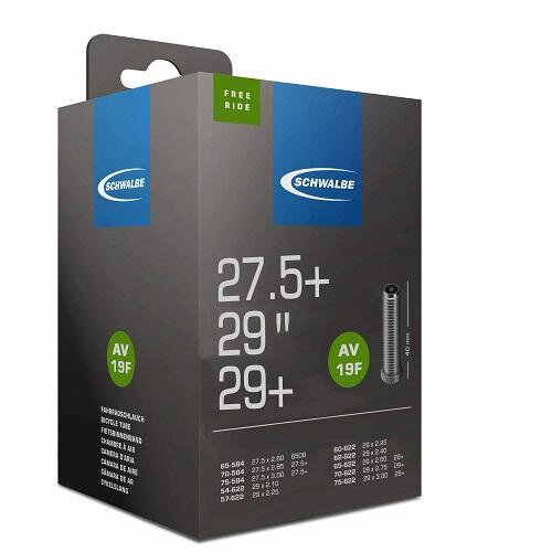 SCHWALBE Tube AV19F 29x2.10/3.00 AV 40mm (54/75-622) 215g Freeride