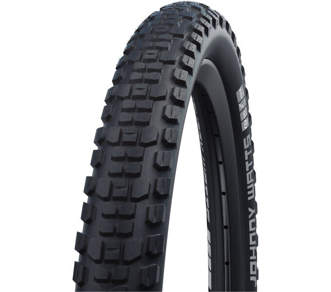 SCHWALBE Guma JOHNNY WATTS (65-584) 27.5x2.60 Performance 67EPI GreenGuard 1310g Black reflex SCHWALBE Guma JOHNNY WATTS (65-584) 27.5x2.60 Performance 67EPI GreenGuard 1310g Black reflex