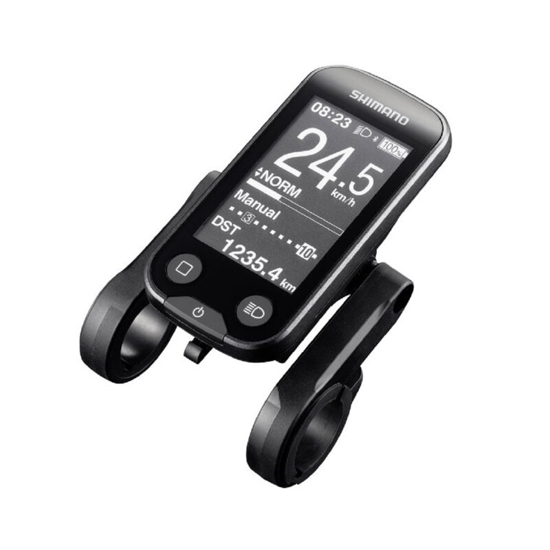 SHIMANO SC-E6100 E-Bike računalnik za STEPS z držalom SHIMANO SC-E6100 E-Bike računalnik za STEPS z držalom