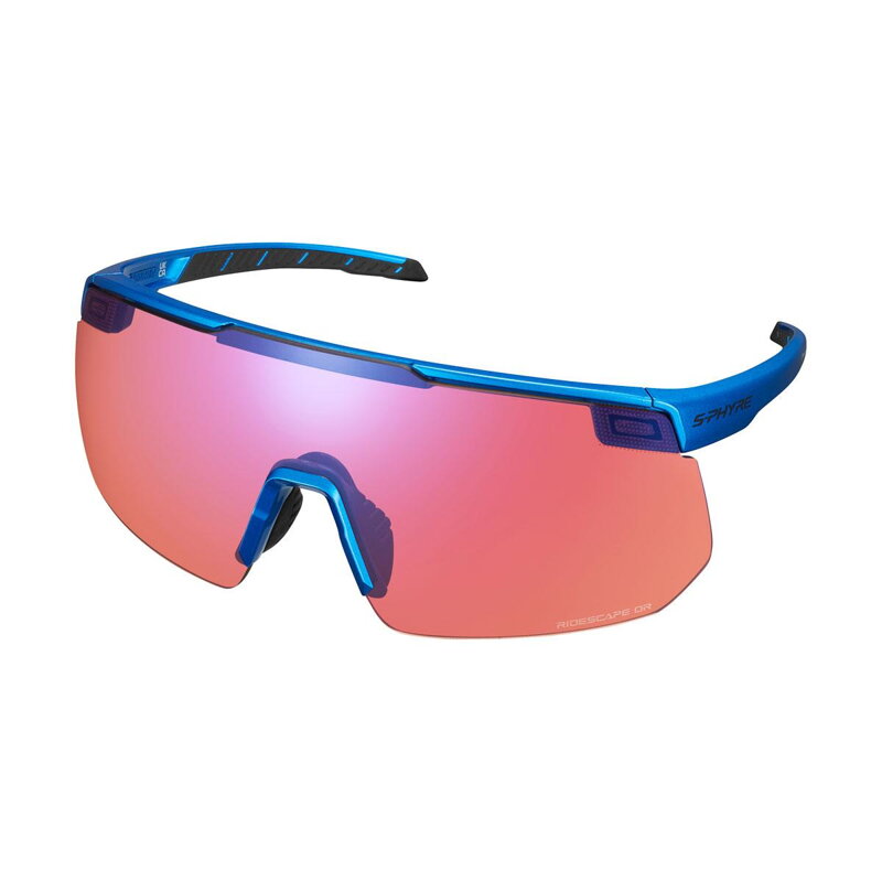 SHIMANO Goggles S-PHYRE2 kovinsko modra Ridescape Off-Road SHIMANO Goggles S-PHYRE2 kovinsko modra Ridescape Off-Road