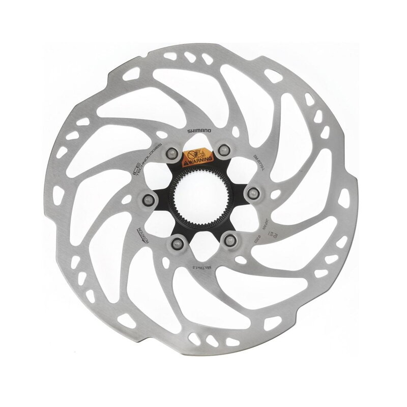 SHIMANO Zavorni disk SM-RT70 203mm Center Lock Ice Tech (zunanje zategnjen)