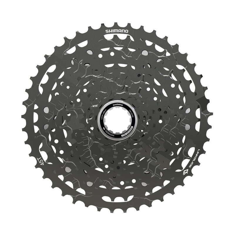 SHIMANO Cassette CS-LG400 11-wheel 11-45z. Linkglide CUES SHIMANO Cassette CS-LG400 11-wheel 11-45z. Linkglide CUES
