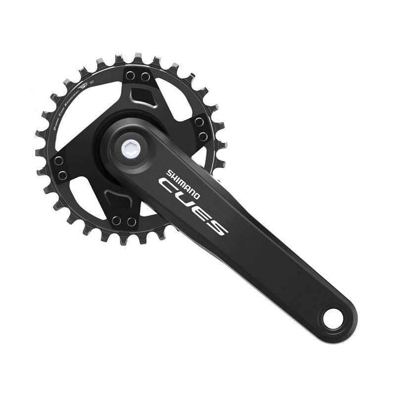 SHIMANO Center Cues FC-U4000 175mm 30z. 9/10/11-k. črna na kvadratu brez ležajev