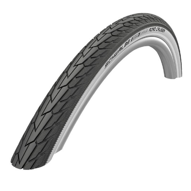 SCHWALBE Guma ROAD CRUISER (37-622) 28x1.40 700x35C Active 50EPI K-Guard 625g Bela stran Zelena SCHWALBE Guma ROAD CRUISER (37-622) 28x1.40 700x35C Active 50EPI K-Guard 625g Bela stran Zelena