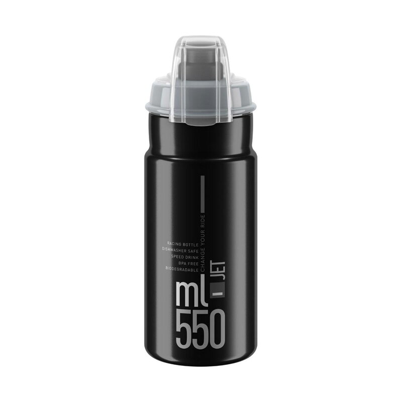 ELITE Steklenica JET PLUS 550 črno/siva ELITE Steklenica JET PLUS 550 črno/siva