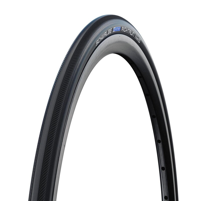 SCHWALBE Guma RIGHTRUN (25-540) 24x1.00 Active 50EPI K-Guard 315g Črna