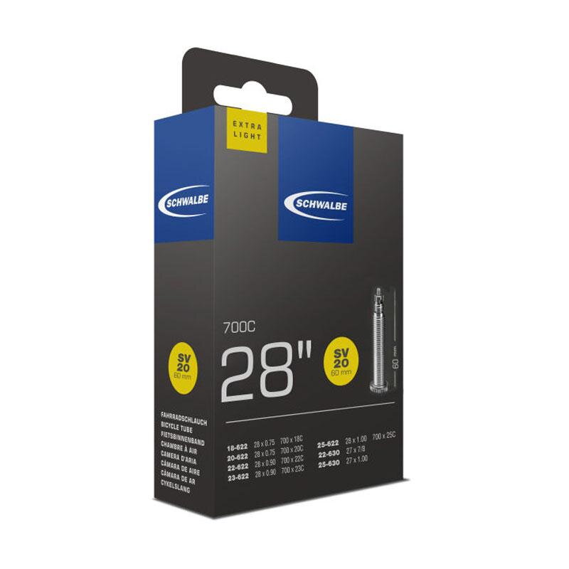 SCHWALBE Cev SV20 700x18/25C FV 60mm (18/25-622) 65g Exlight