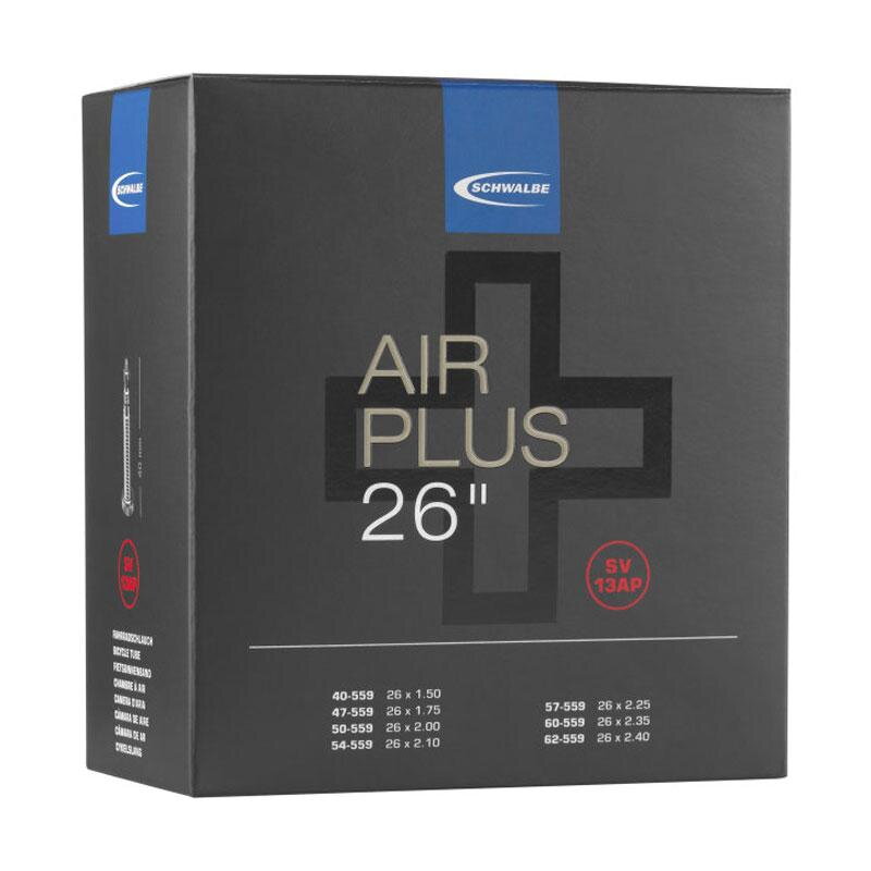SCHWALBE cev AIR PLUS SV13AP 26x1,50/2,50 FV(40/62-559) 40mm 290g