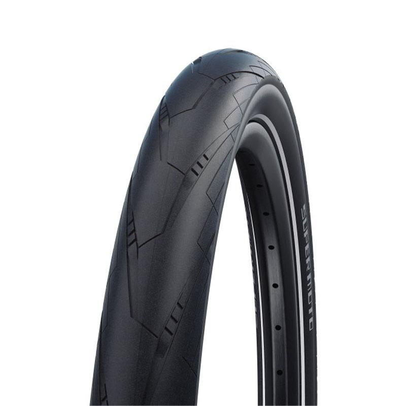 SCHWALBE Guma SUPER MOTO (62-584) 27.5x2.40 Performance 67EPI RaceGuard 1185g Black reflex