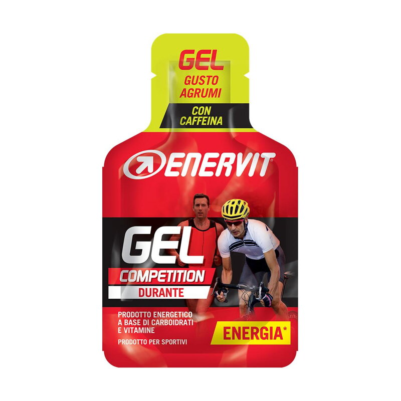 ENERVIT Gel ENERVITENE SPORT citrusi + kofein 25 ml