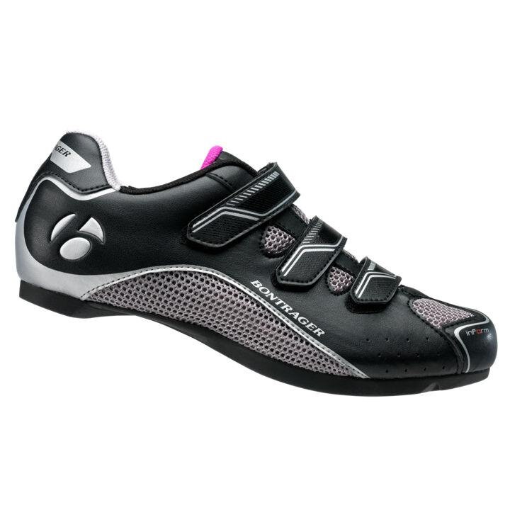 Črni cestni čevlji Bontrager Solstice WSD Črni cestni čevlji Bontrager Solstice WSD
