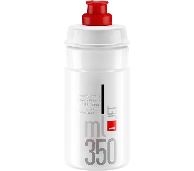 Steklenica JET 350 rdeč logotip