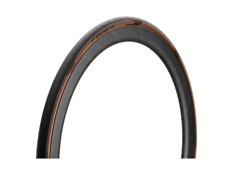 Guma Pirelli P ZERO Race TLR 700x28 brown strip Guma Pirelli P ZERO Race TLR 700x28 brown strip