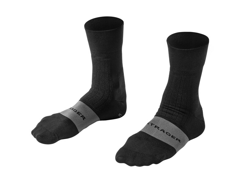 Črne nogavice Bontrager Velocis Crew Črne nogavice Bontrager Velocis Crew