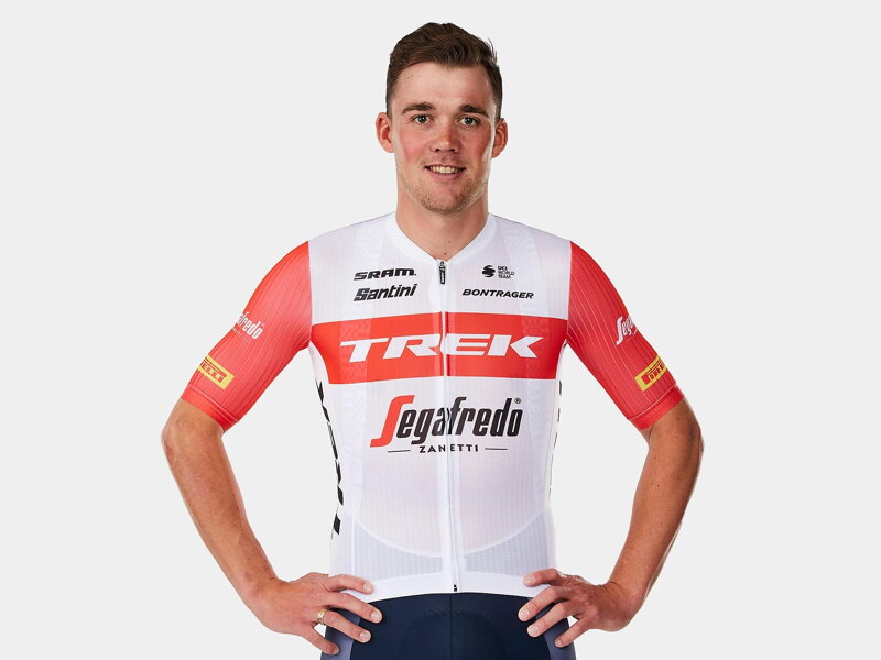 Bontrager Jersey Santini Trek Segafredo Replica white red/ Velikost: L