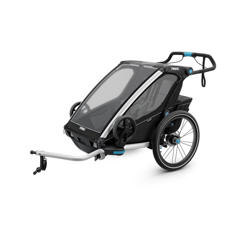 Otroški voziček CHARIOT SPORT2 črn